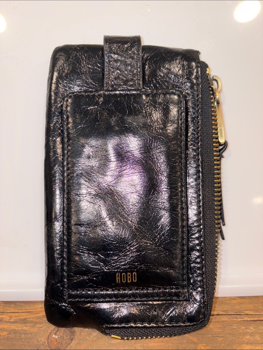 HOBO Black Leather wallet